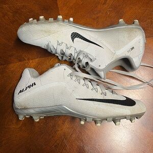 Nike Alpha Pro 2 TD Football Cleats 719930-101 Size 11.5